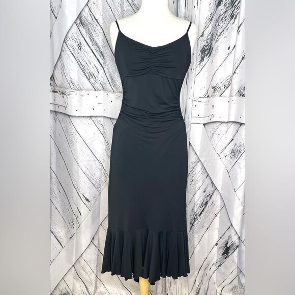 Zokai black high/low dress LBD M - Picture 1 of 9